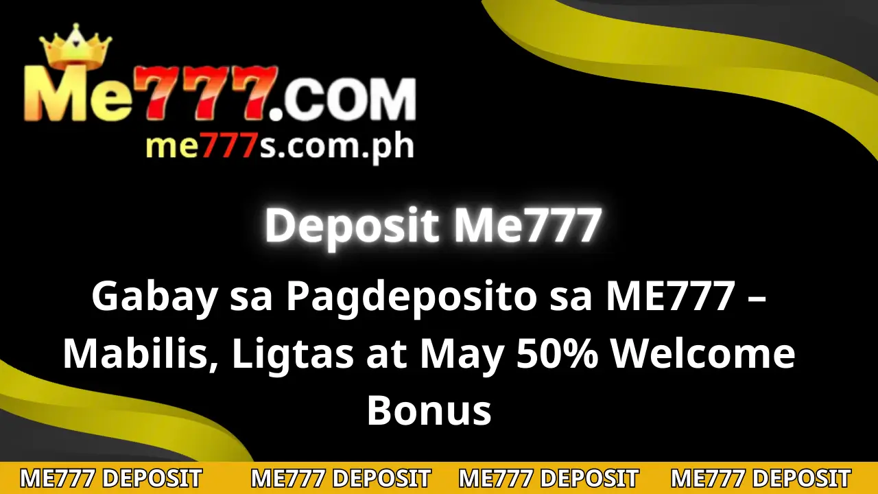 Deposit 1 deposit me777